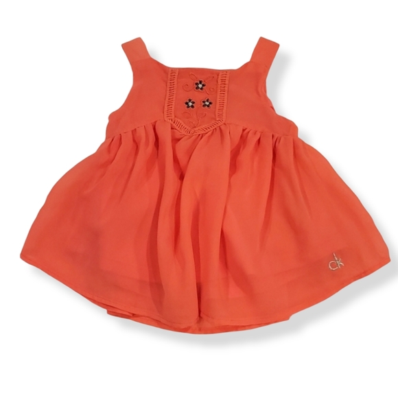 Calvin Klein Silky Ruffle Top - 12 mos. - Picture 1 of 6